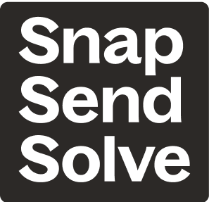 Snap Send Solve Logo